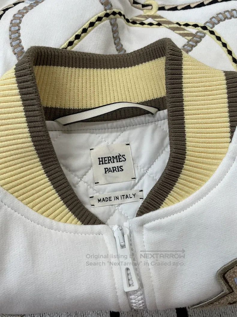 Hermes Hermes 23 Fall/Winter Quilted Jacket Size S / US 4 / IT 40 - 5 Thumbnail