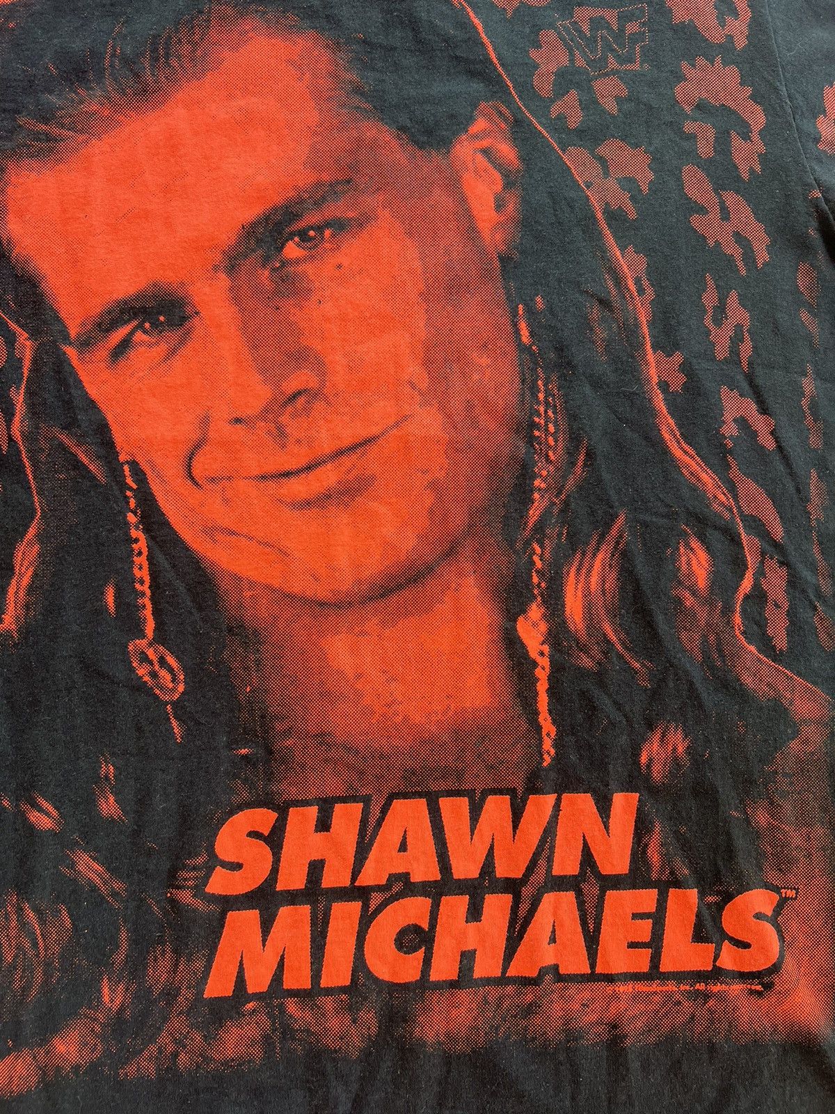 Vintage × WWF Vintage Shawn Michaels AOP tee Size US XL / EU 56 / 4 - 7 Thumbnail