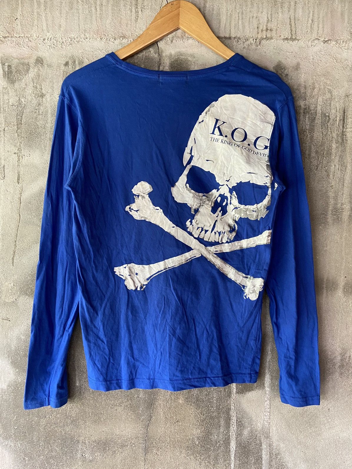 Japanese Brand THE KING OF GOD DEVIL LONG SLEEVE Size US S / EU 44-46 / 1 - 1 Thumbnail