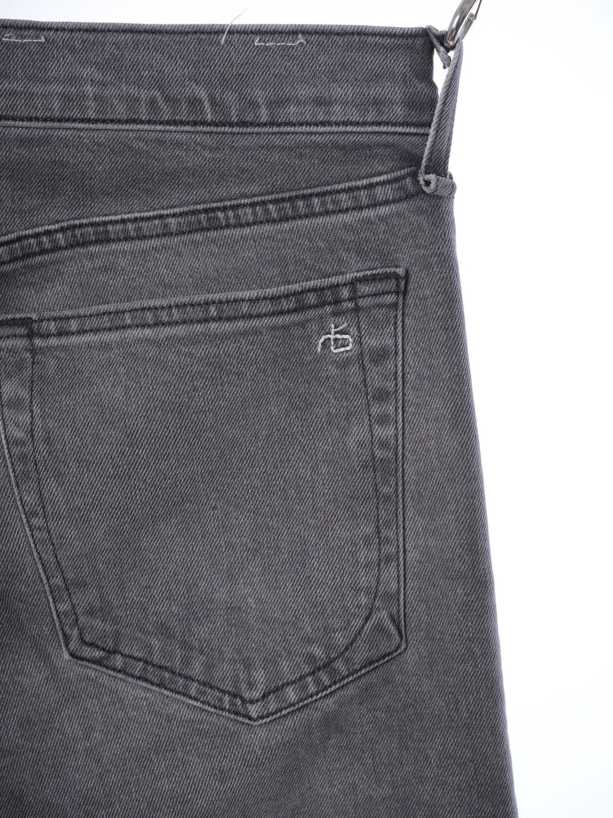 Rag & Bone Rag & Bone straight leg jeans light gray sz 33 Size US 33 - 3 Thumbnail