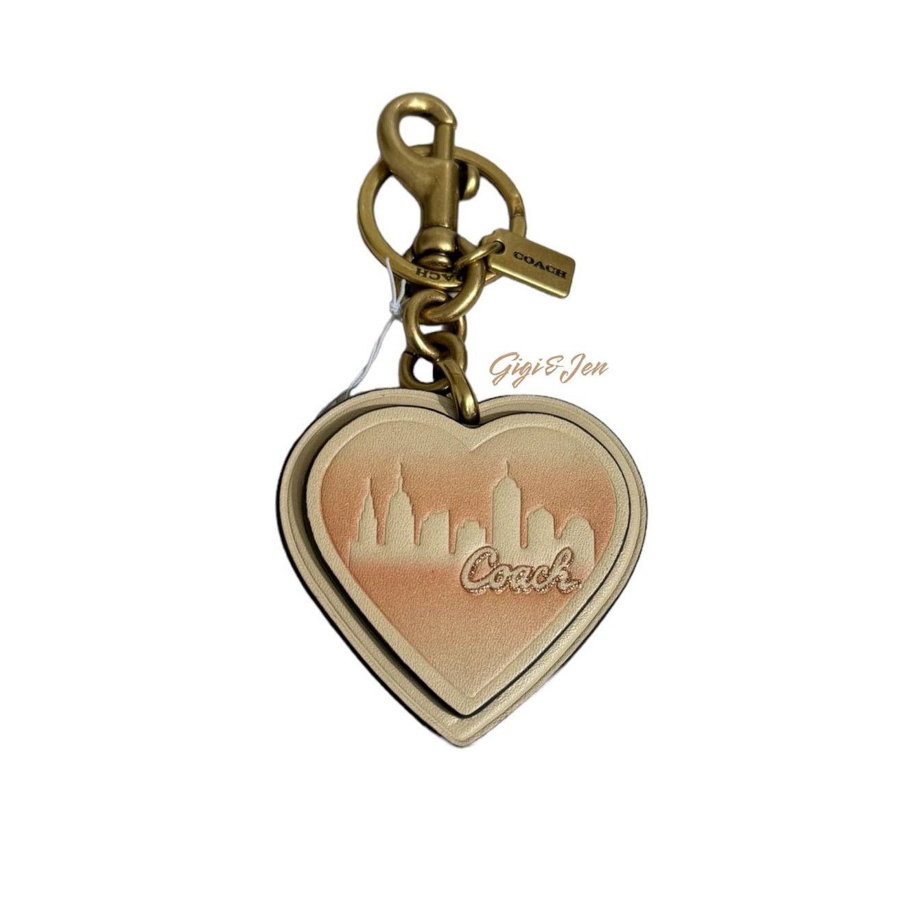 Coach Coach Jennifer Lopez Heart Bag Charm Keychain Size ONE SIZE - 1 Thumbnail