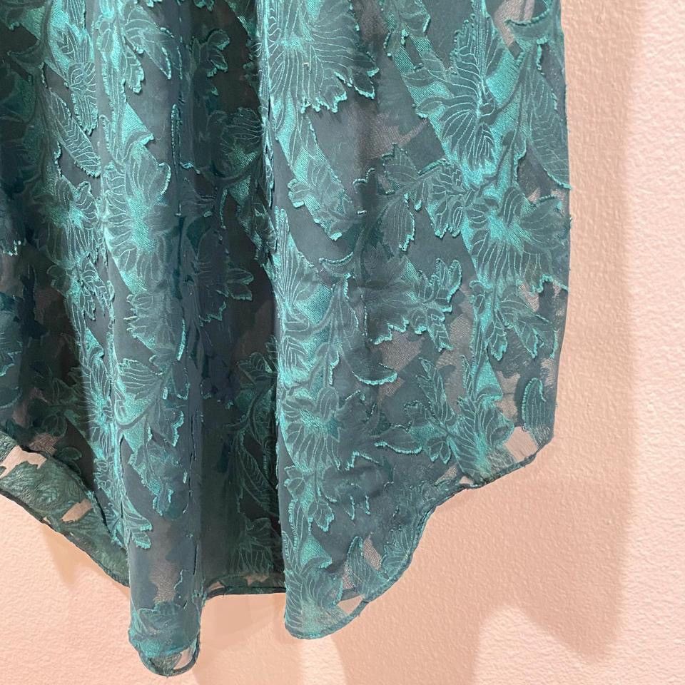 Other Vintage Inner Most Women's Green Slip Dress Size S / US 4 / IT 40 - 4 Thumbnail