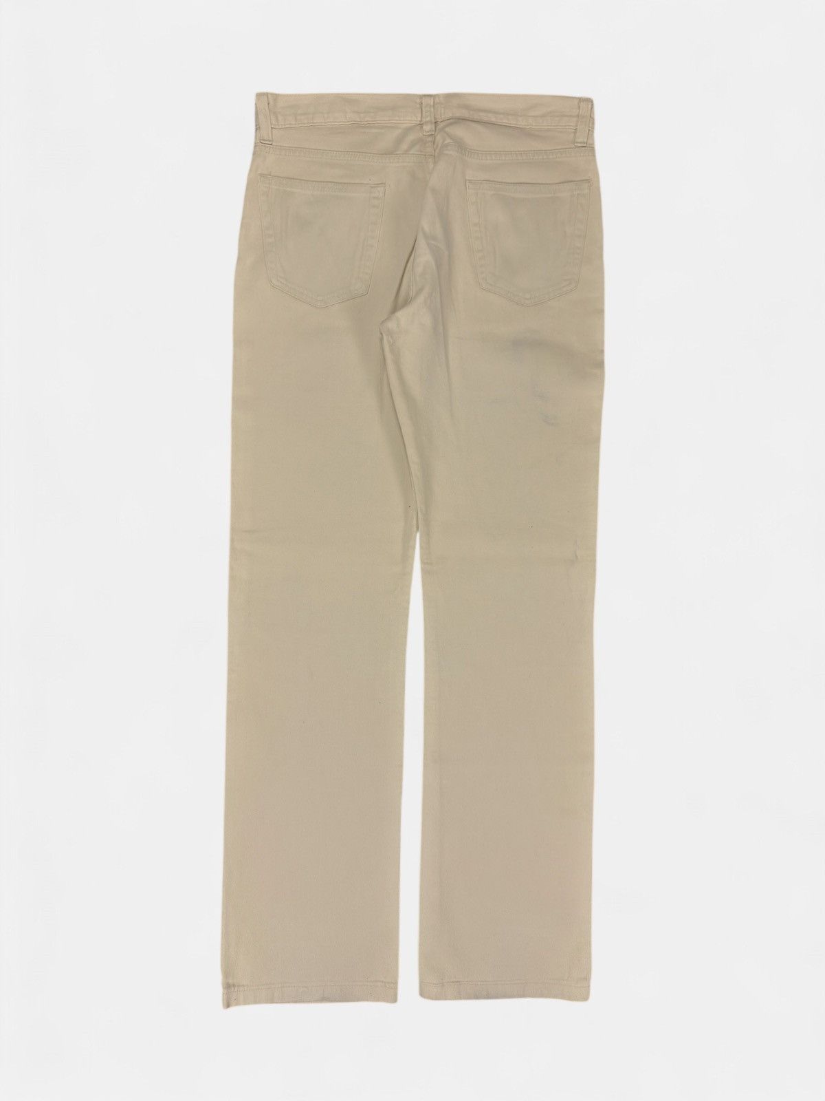 Helmut Lang Helmut Lang - 1998 Casual Beige Pants Size US 30 / EU 46 - 4 Thumbnail