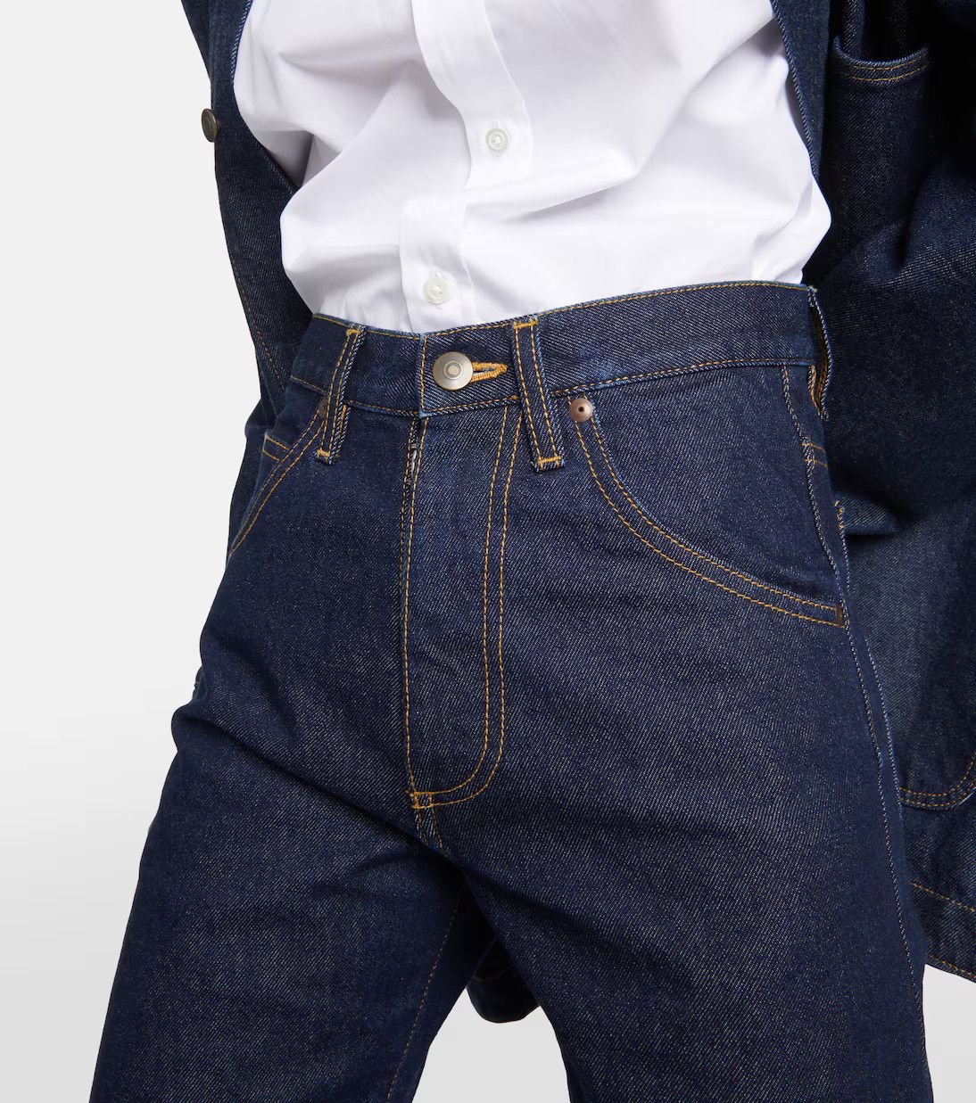 Maison Margiela o1y0625 Denim Pant in Blue Size 30" / US 8 / IT 44 - 2 Thumbnail