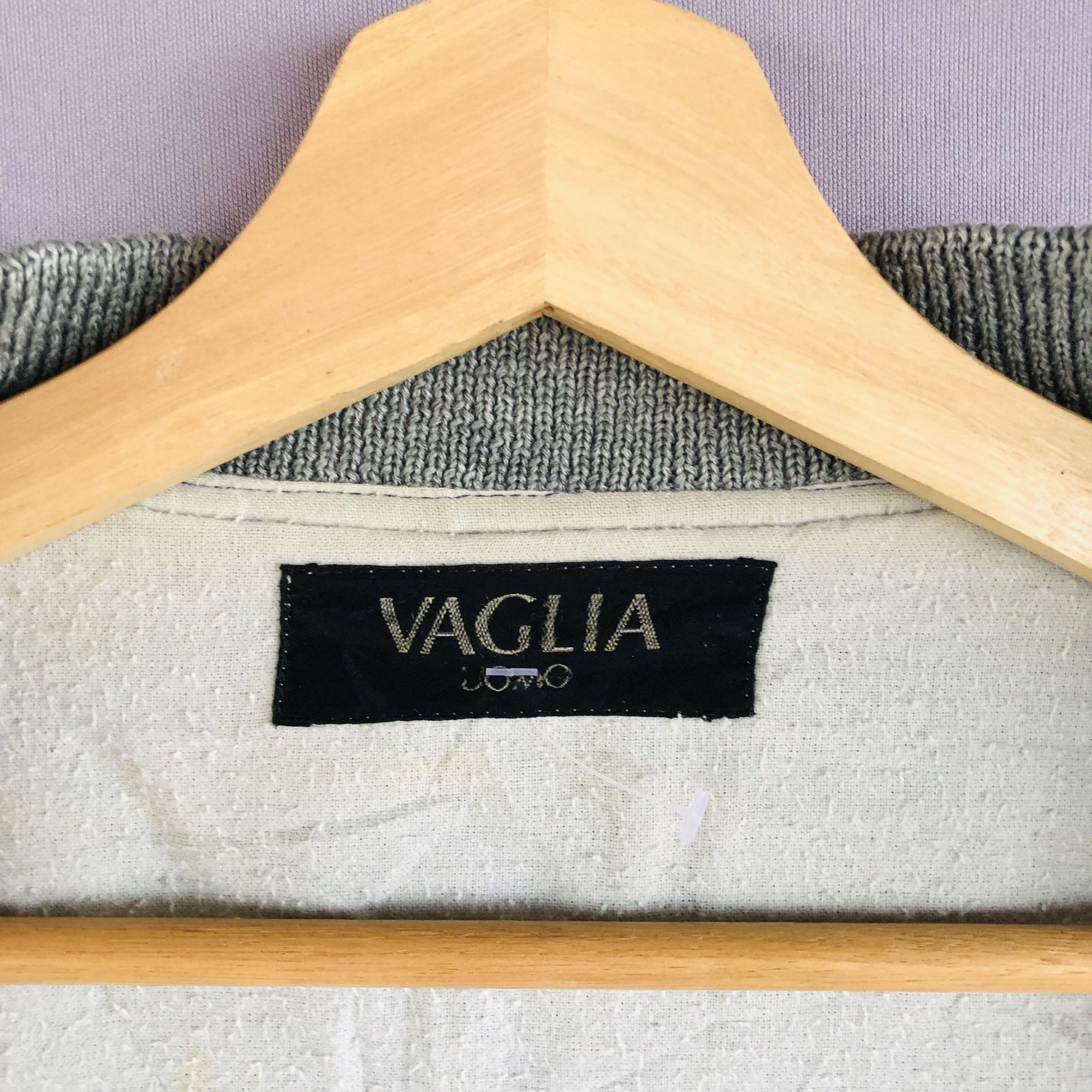 Vintage Vintage 90s Vaglia UOMO Japanese Varsity Wool Bomber Jacket Size US L / EU 52-54 / 3 - 9 Thumbnail