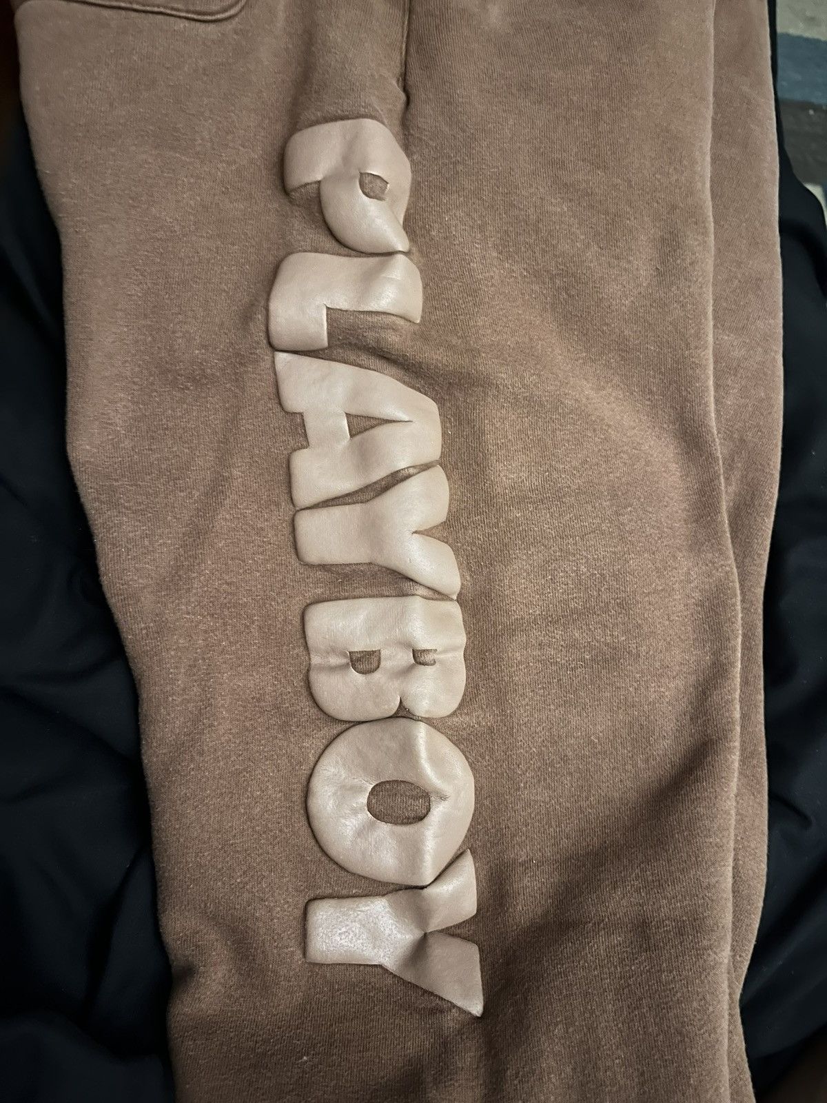 Playboy × Vintage Women’s Brown Playboy Sweatpants Medium Size 30" / US 8 / IT 44 - 6 Thumbnail