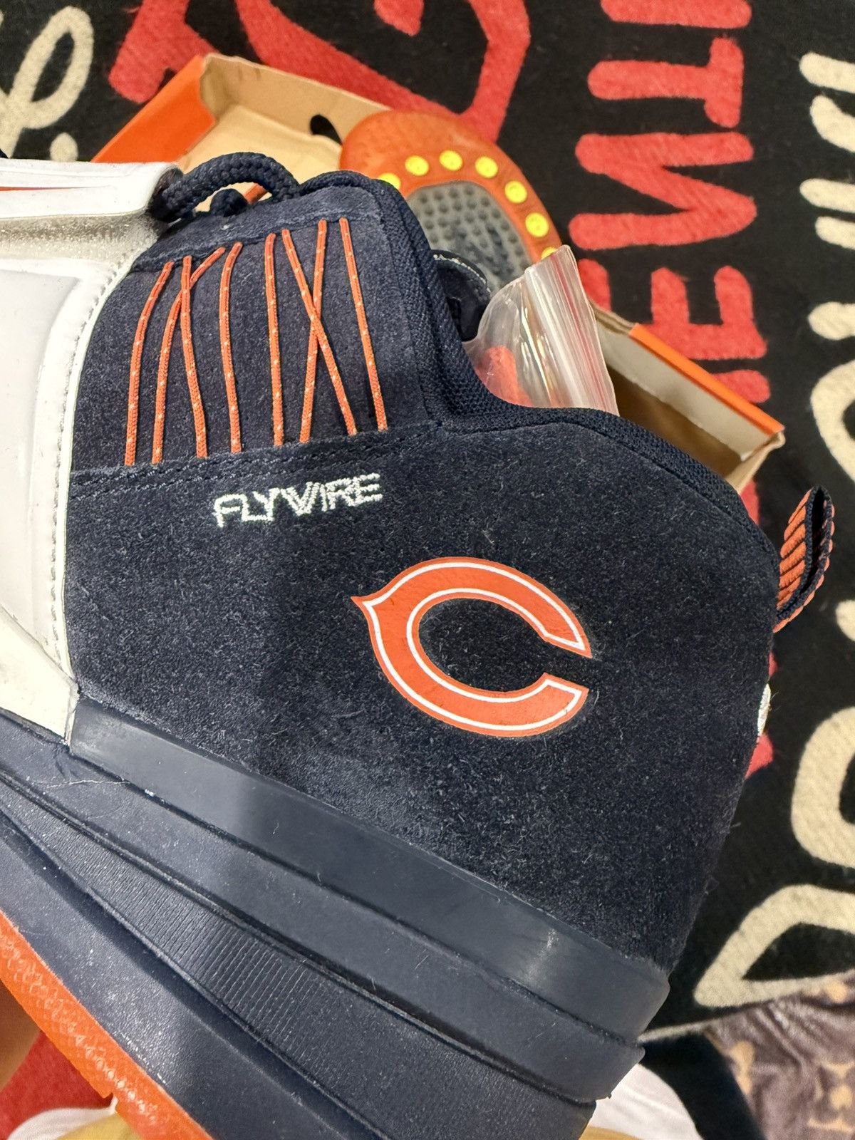 NFL Nike Promo Sample PE - Chicago Bears - Zoom Revis Size US 12 / EU 45 - 1 Thumbnail