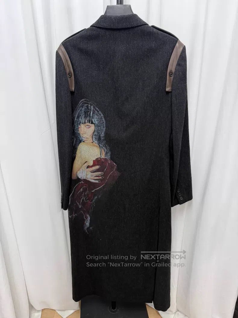 Yohji Yamamoto YOHJI YAMAMOTO Leather Patch Coat Size US M / EU 48-50 / 2 - 1 Thumbnail