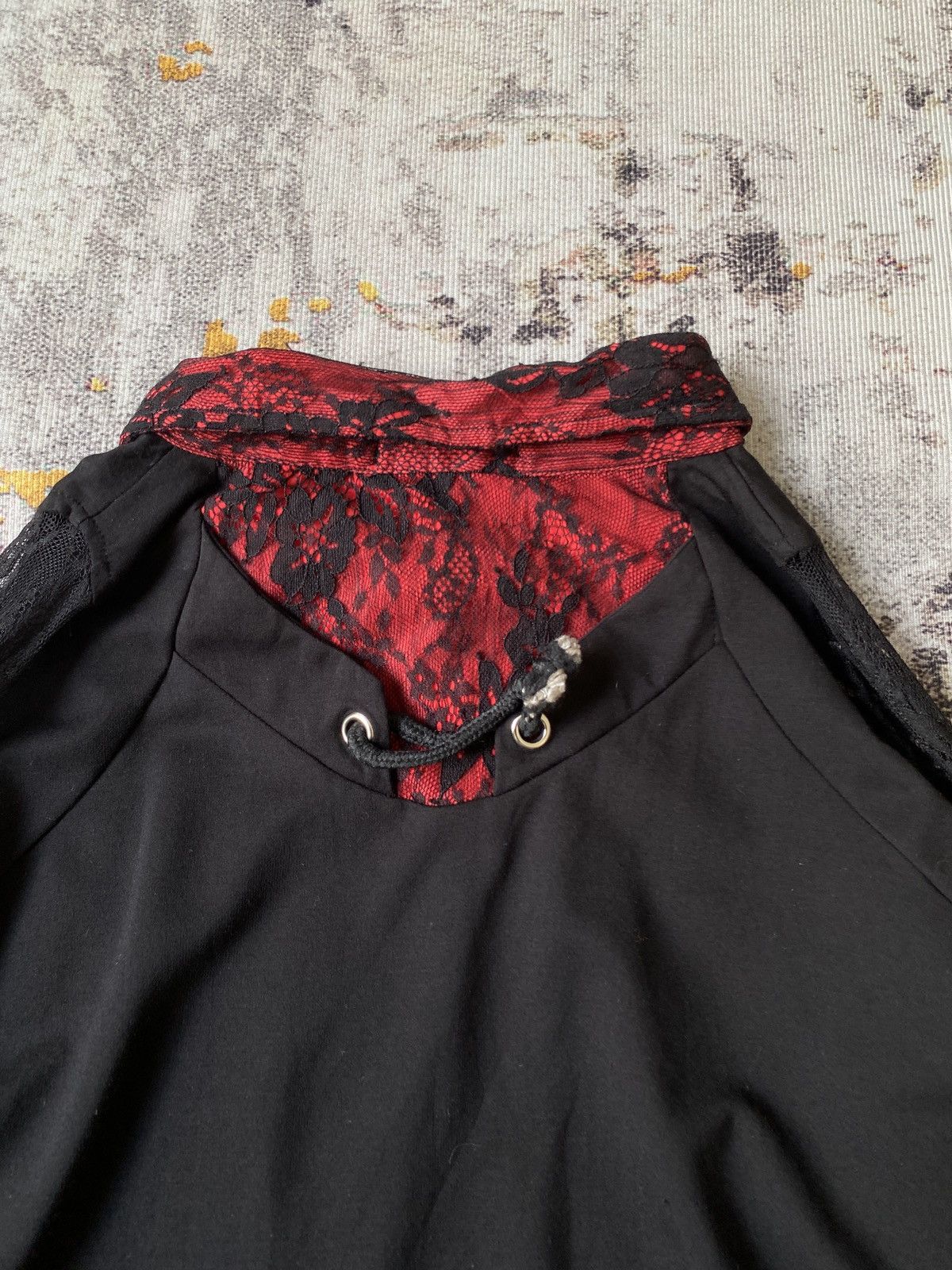 Japanese Brand Jill’s Punk x Loli Cheongsam Design Shirt Size S / US 4 / IT 40 - 12 Thumbnail