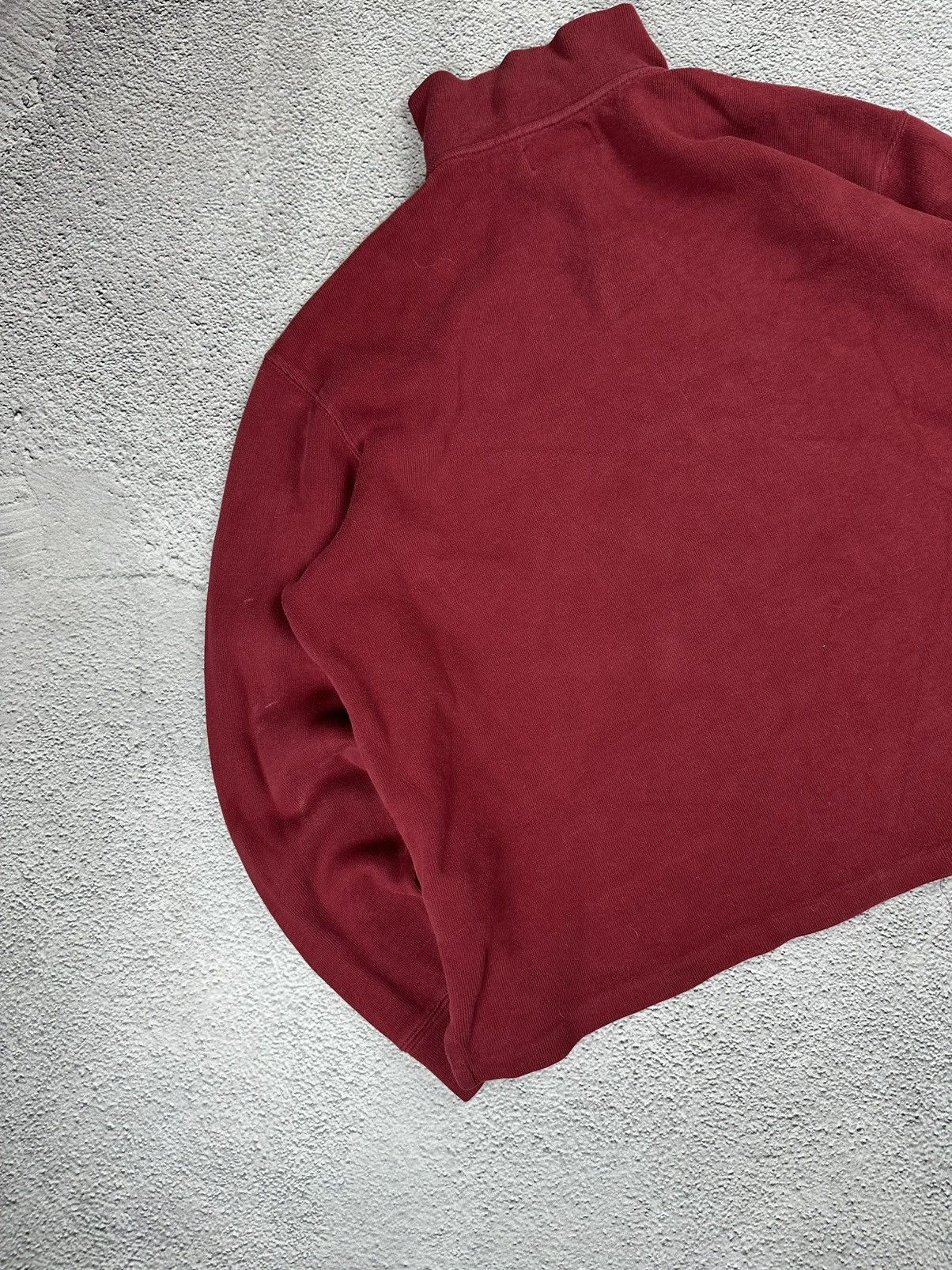Polo Ralph Lauren Vintage Polo by Ralph Lauren 1/4 Zip Hoodie Knitwear Sweater Size US XL / EU 56 / 4 - 11 Thumbnail