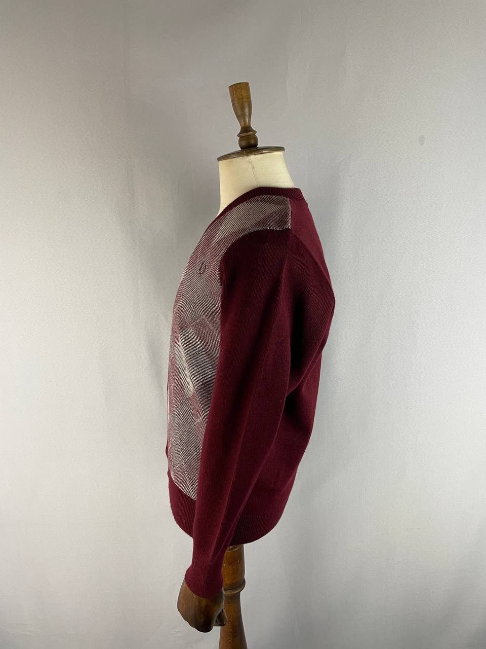 Comme des Garcons SHIRT × Fred Perry Comme des Garcons SHIRT x Fred Perry Red Sweater Cardigan Size US L / EU 52-54 / 3 - 6 Thumbnail