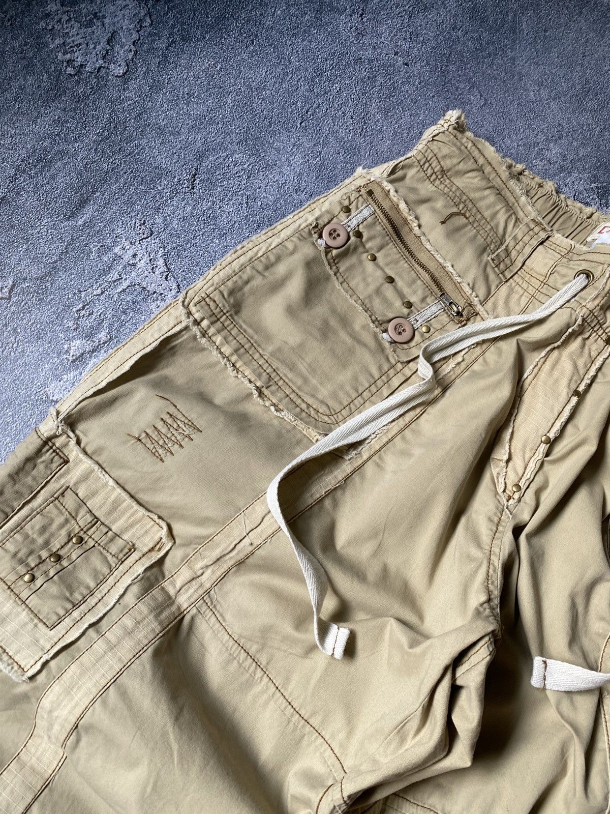 Hysteric Glamour VNTG Baggy Ribbed Edges Wide Pants Type Kapital Ifsixwasnine Size US 30 / EU 46 - 5 Thumbnail