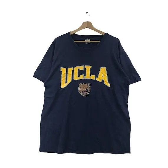 Vintage Vtg UCLA UNIVERSITY CALIFORNIA Bear Tee Shirt Alma Mater Size US L / EU 52-54 / 3 - 1 Thumbnail