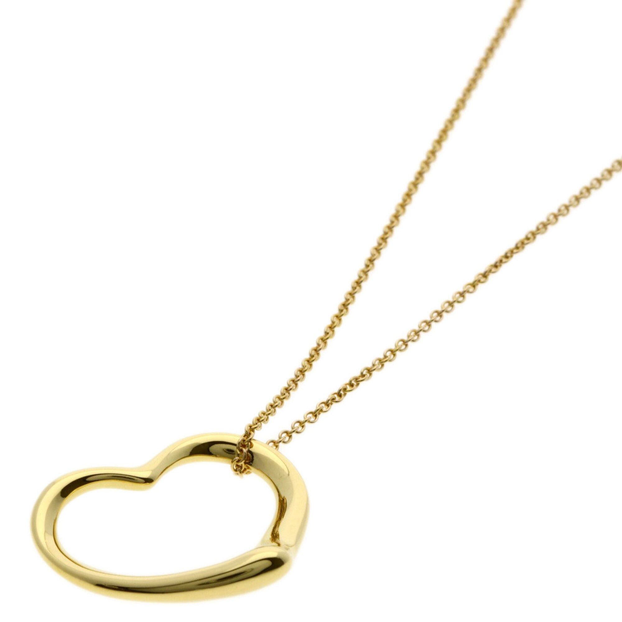 Tiffany & Co. Tiffany & Co. Open Heart Necklace, 18K Yellow Gold, Women's. Size ONE SIZE - 1 Thumbnail