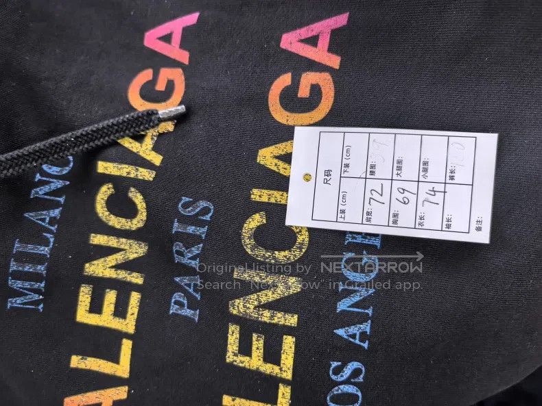Balenciaga Balenciaga Hooded Sweatshirt Size US S / EU 44-46 / 1 - 6 Thumbnail
