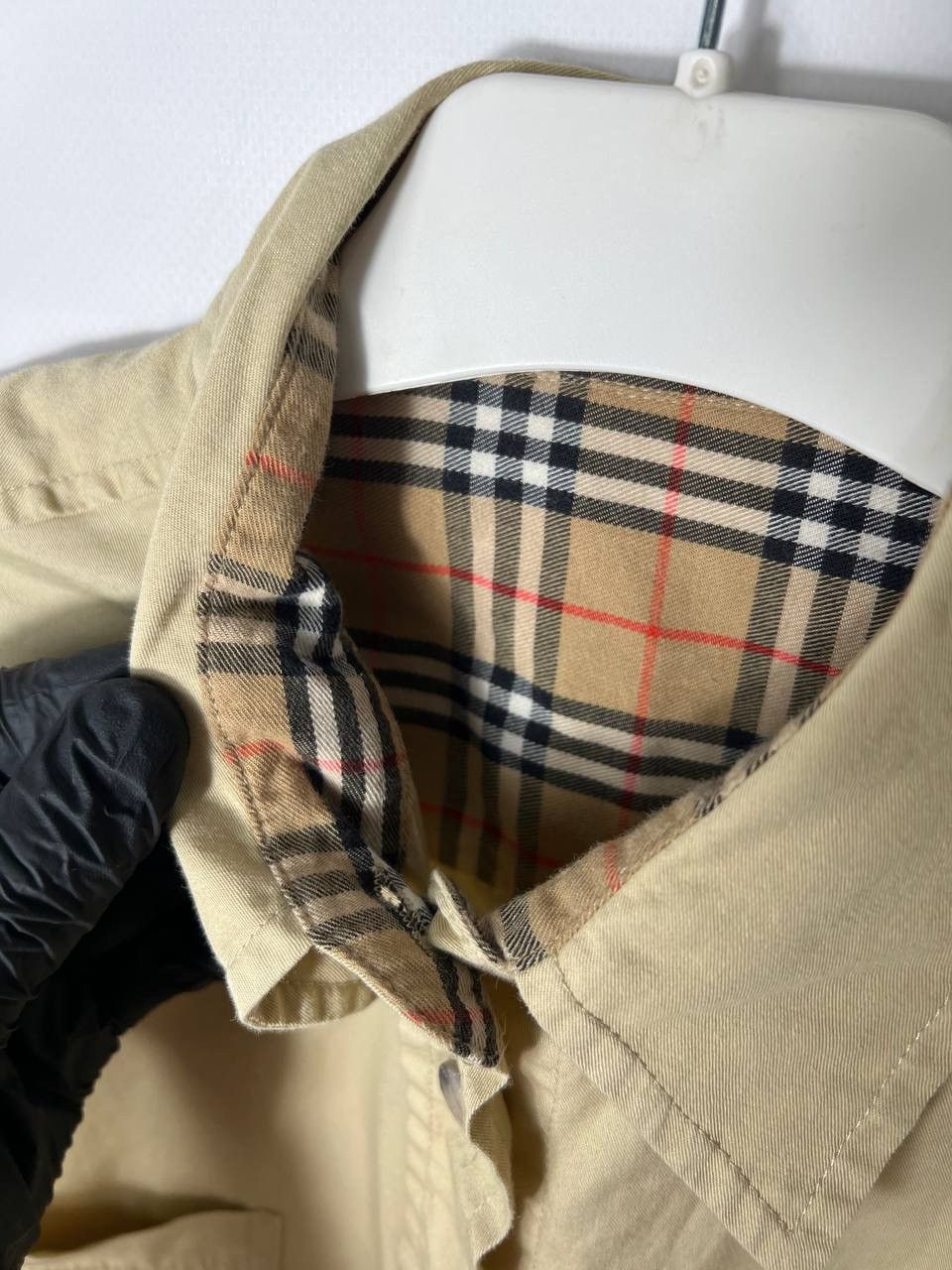 Burberry Vintage Burberrys Shirt Button Up Nova Check Y2K Size L / US 10 / IT 46 - 5 Thumbnail