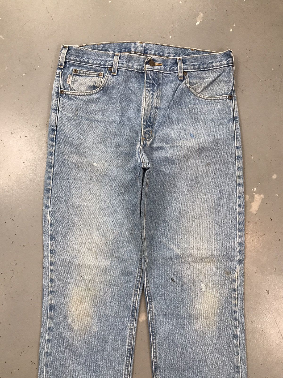 Carhartt × Vintage Vintage Carhartt B18 STW denim Size US 36 / EU 52 - 4 Thumbnail