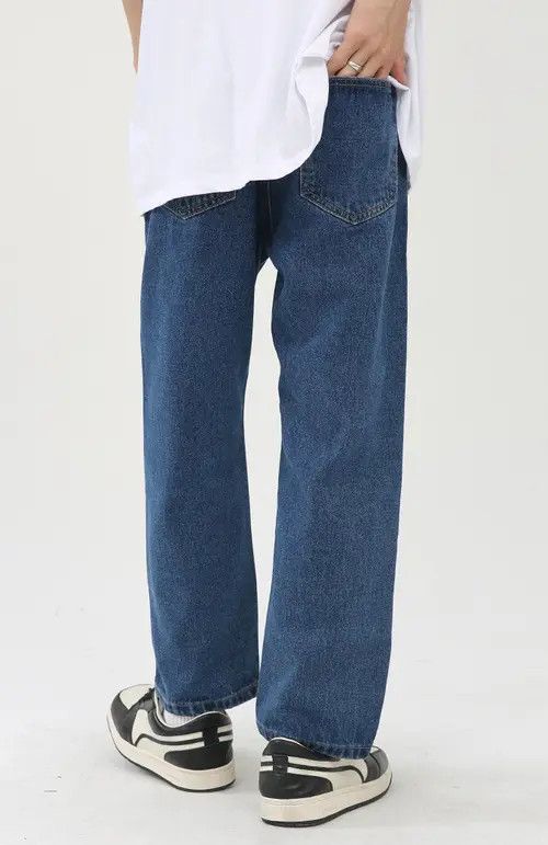 Other Blue trendy casual straight jeans Size US 32 / EU 48 - 5 Thumbnail