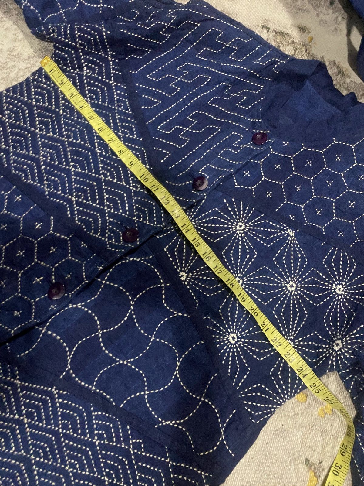 Japanese Brand Vintage Japanese sashiko jacket Size XL / US 12-14 / IT 48-50 - 11 Thumbnail