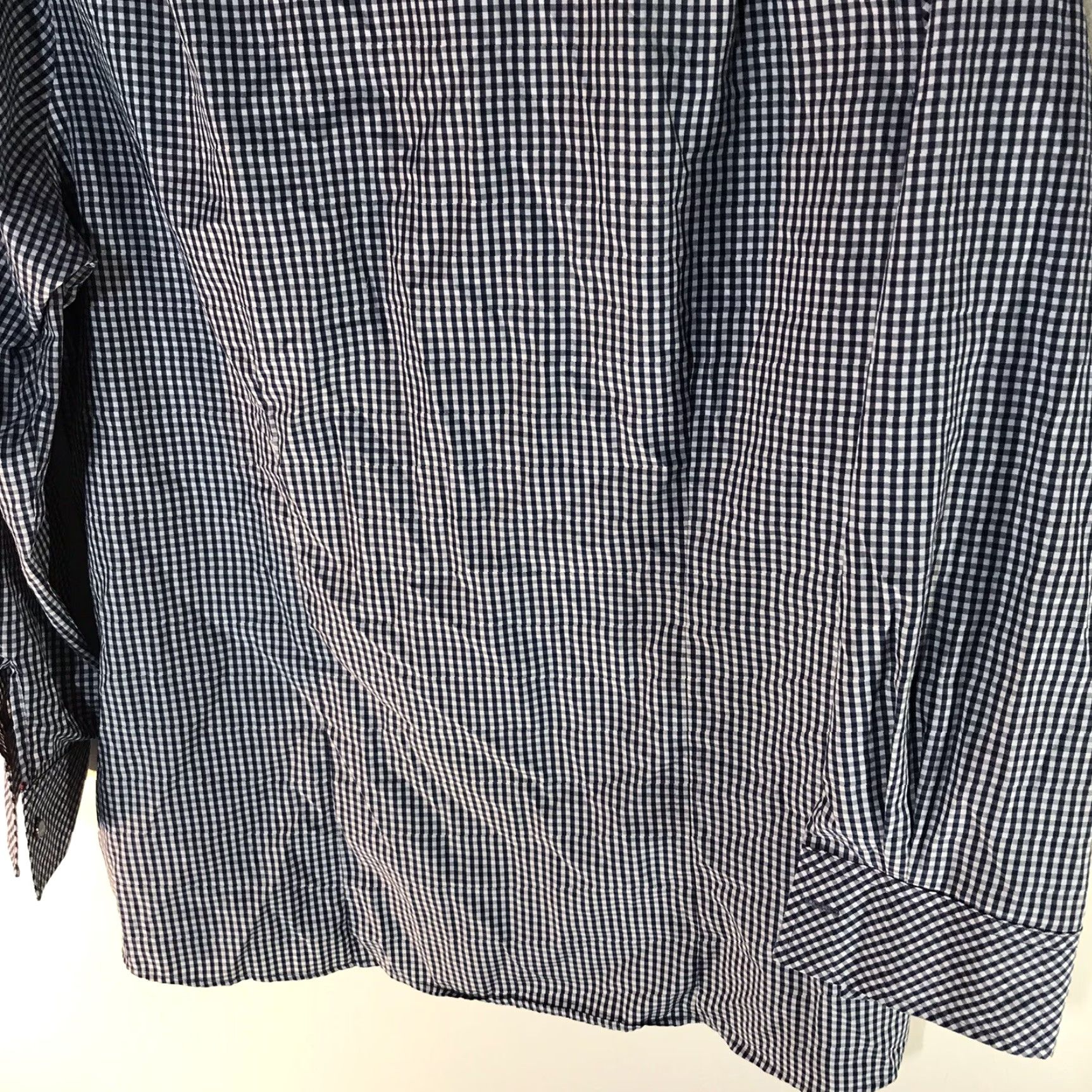 Vintage Oobe Button-Up Shirt Mens XL Blue/White Check Casual Travel Workwear Vietnam Size US XL / EU 56 / 4 - 6 Thumbnail