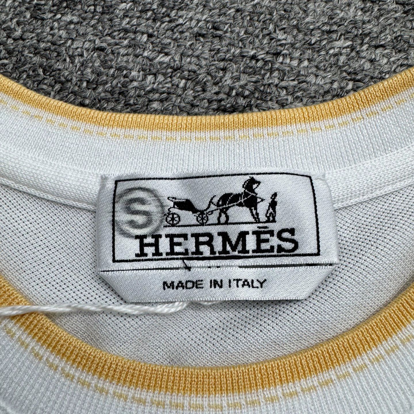 Hermes Hermes Short-Sleeve Pocket Polo M Size M / US 6-8 / IT 42-44 - 2 Thumbnail