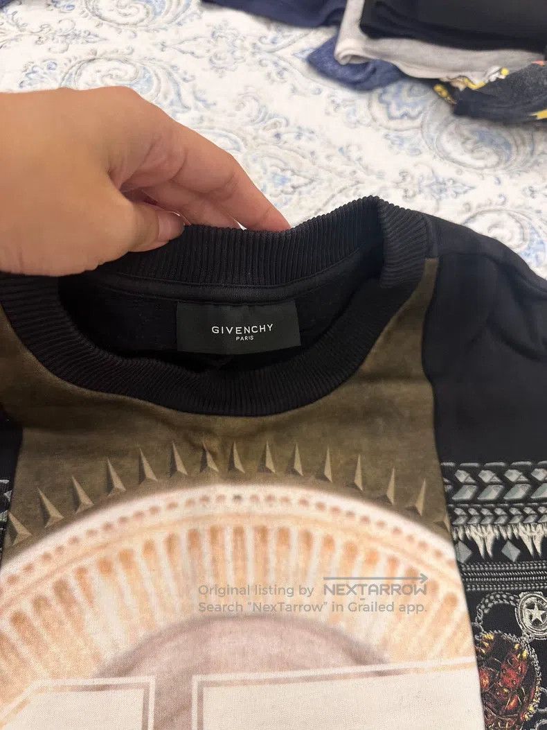 Givenchy Givenchy Virgin Mary Hoodie (Fleece Lined) Size US M / EU 48-50 / 2 - 2 Thumbnail