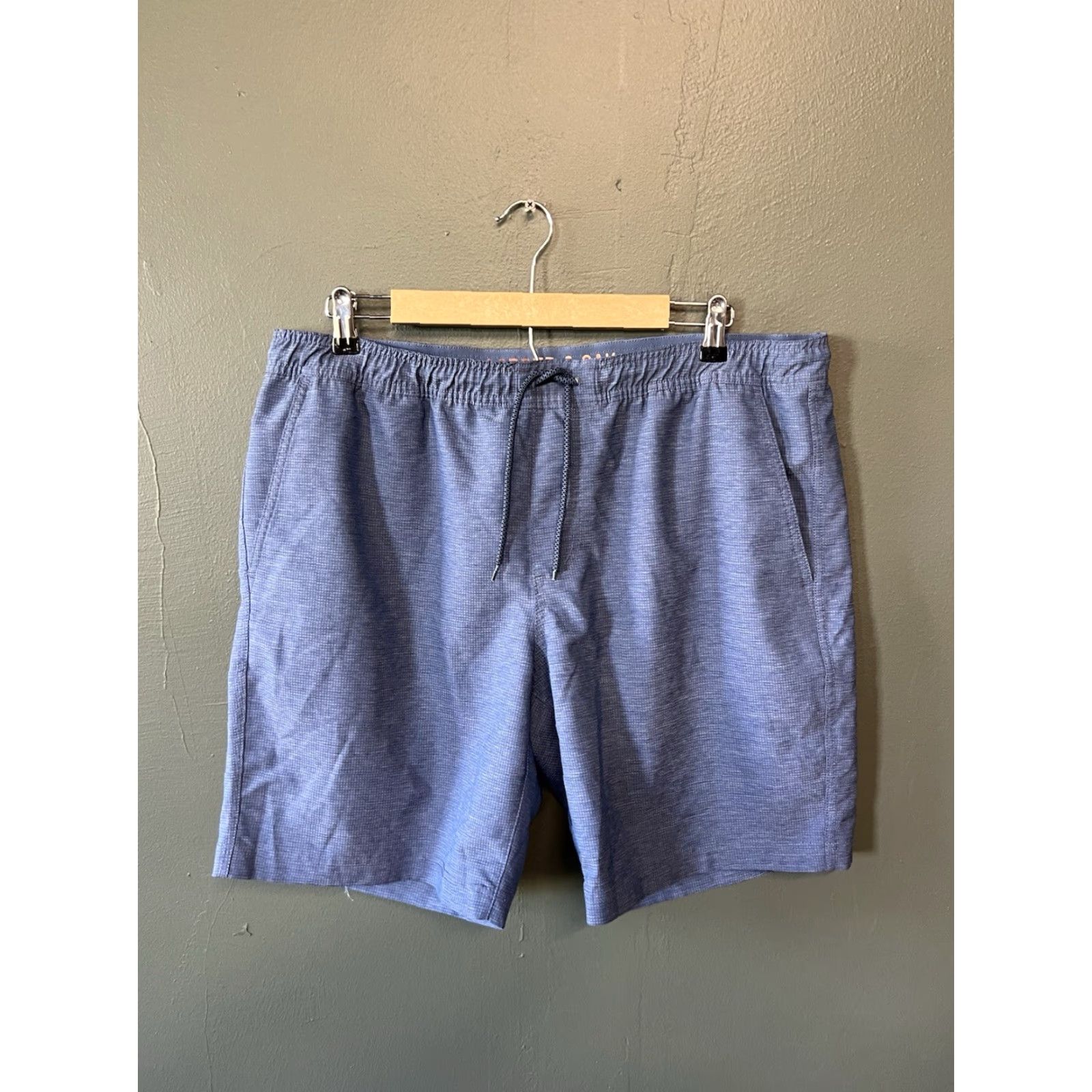 Vintage Copper & Oak Mens Blue Lined Athletic Shorts Drawstring Size XL Size US 36 / EU 52 - 2 Thumbnail
