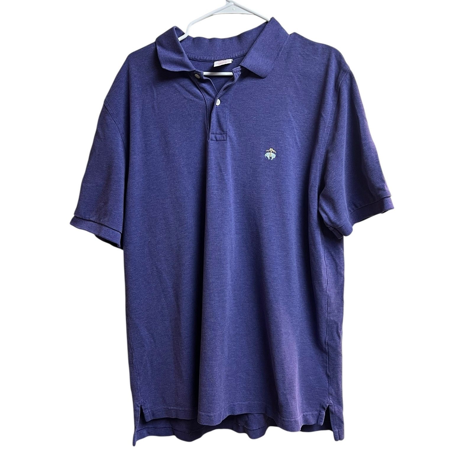 Brooks Brothers Brooks Brothers Heather Purple Men's Polo Shirt Large Size US L / EU 52-54 / 3 - 1 Thumbnail