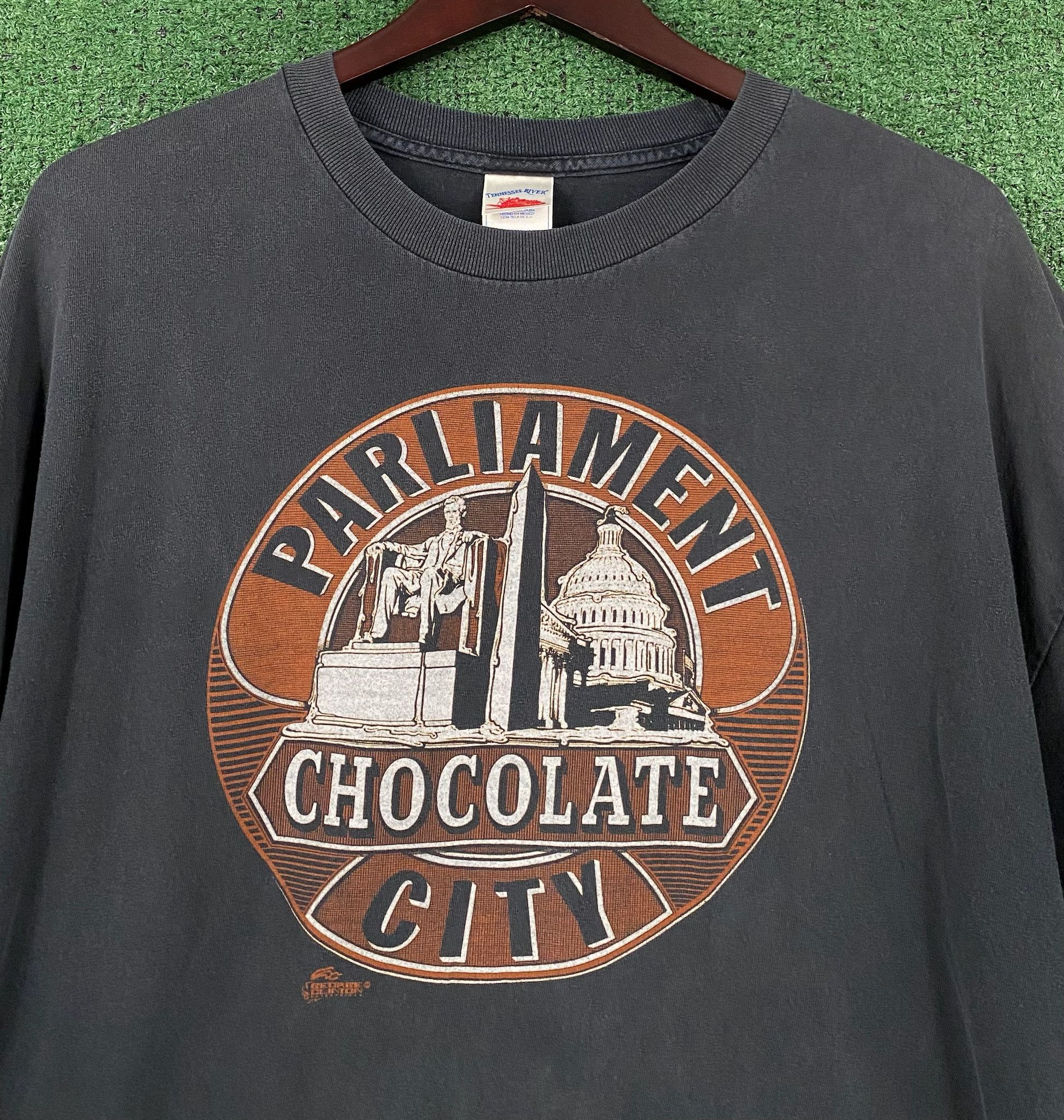 Other 90’s Parliament Chocolate City Band Distressed T-Shirt 2XL Size US XXL / EU 58 / 5 - 2 Thumbnail