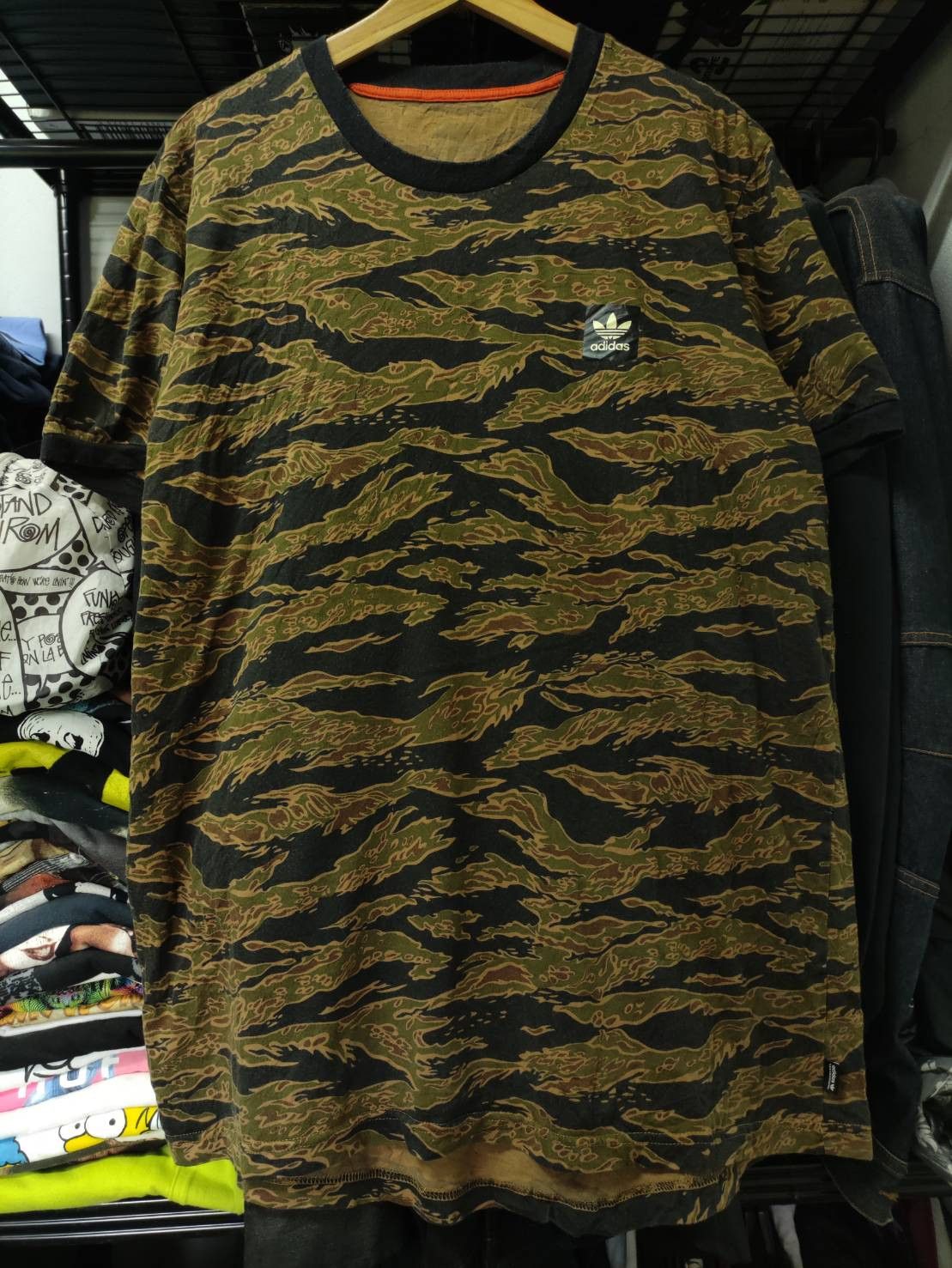 Adidas skateboarding camo shirt best sale