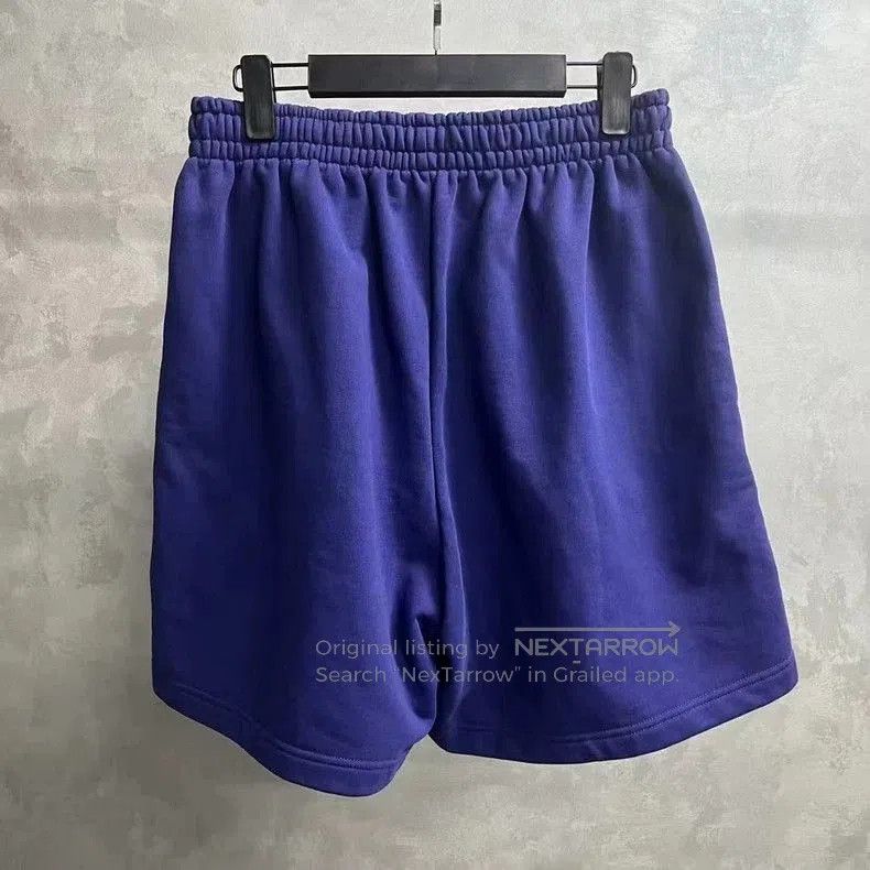 Balenciaga Balenciaga Blue Coke Embroidery Logo Shorts. Size US 28 / EU 44 - 2 Thumbnail