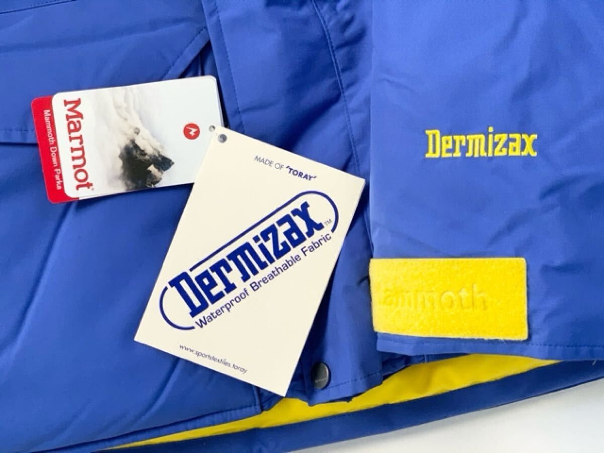 Marmot Marmot × the Apartment / MAMMOTH PARKA / BLUE × YELLOW XXL Size US XXL / EU 58 / 5 - 3 Thumbnail