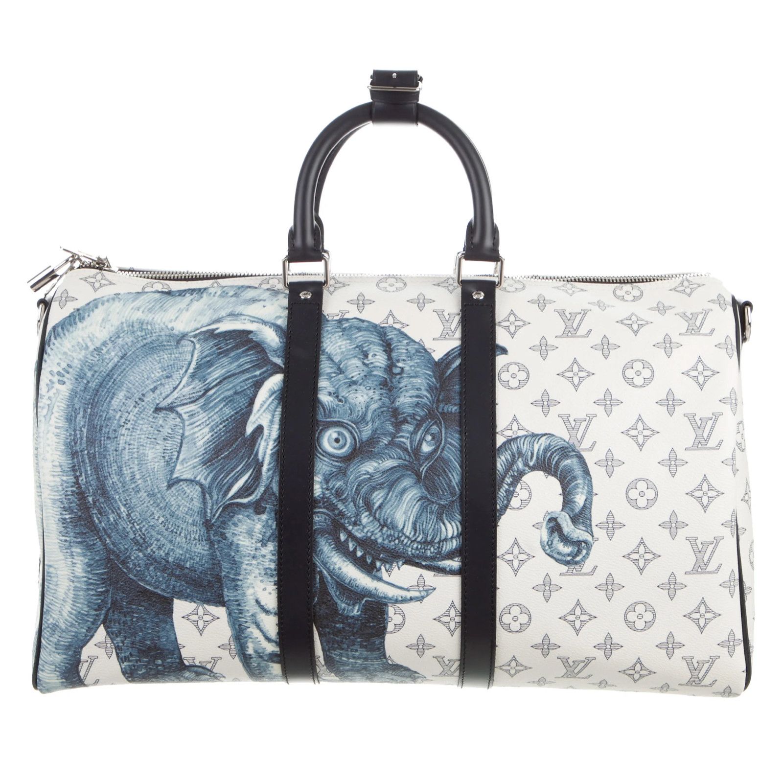 Louis Vuitton Louis Vuitton Keepall Bandouliere Elephant Travel Bag Size ONE SIZE - 1 Thumbnail