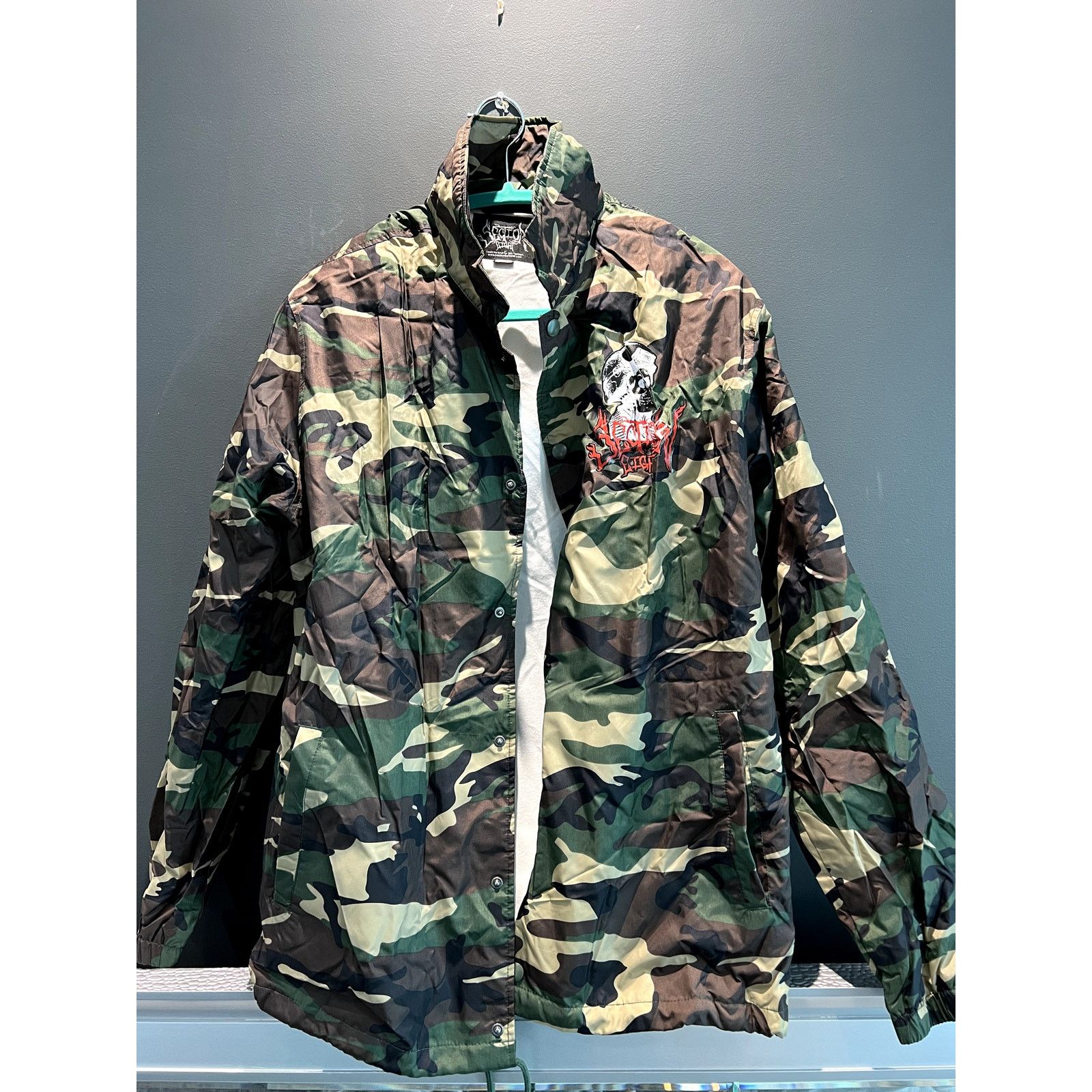 Section 8 Section 8 Camo Windbreaker Button-Up - Large Streetwear NEW Size US L / EU 52-54 / 3 - 1 Thumbnail