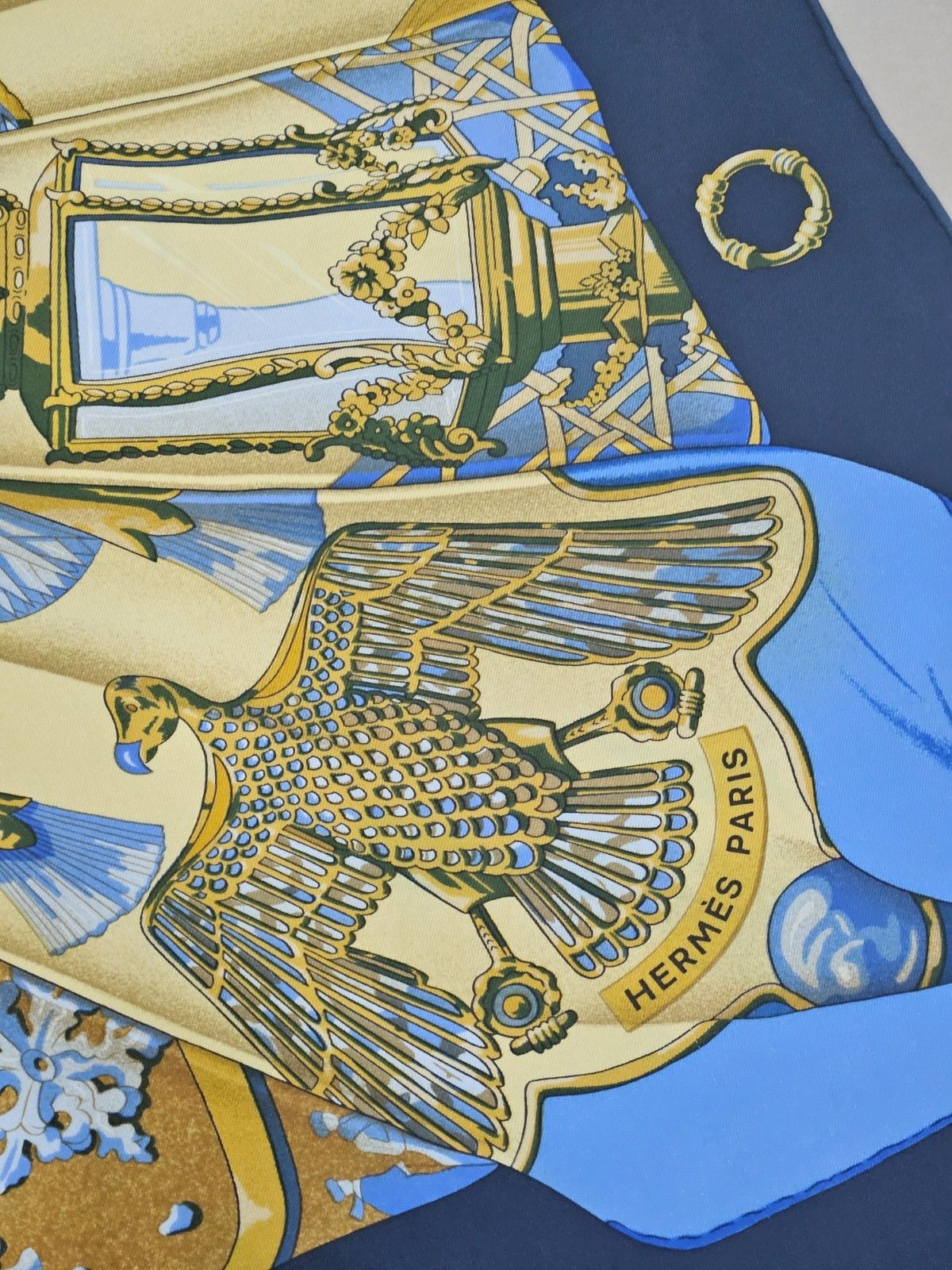 Hermes Hermes Soleil de Soie By Cathy Latham Silk Scarf Size ONE SIZE - 3 Thumbnail