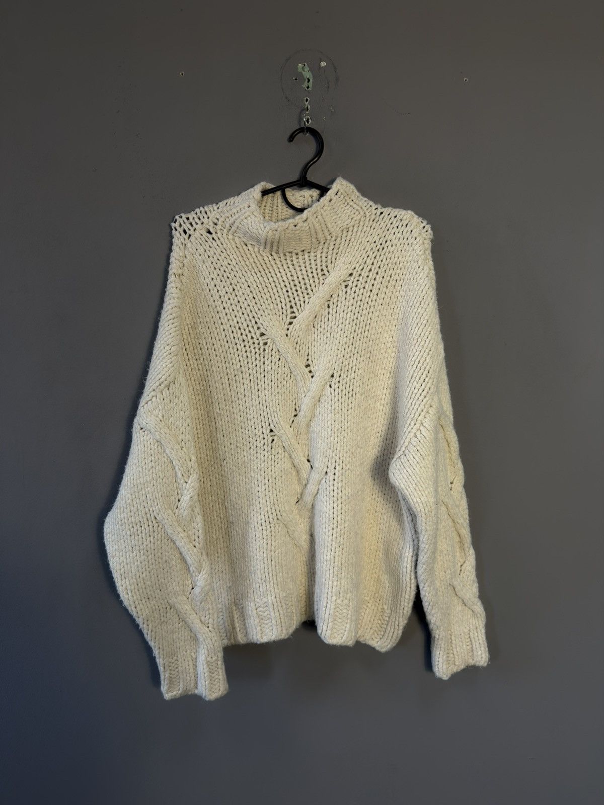 Balenciaga Balenciaga knit oversized sweater Size US L / EU 52-54 / 3 - 5 Thumbnail
