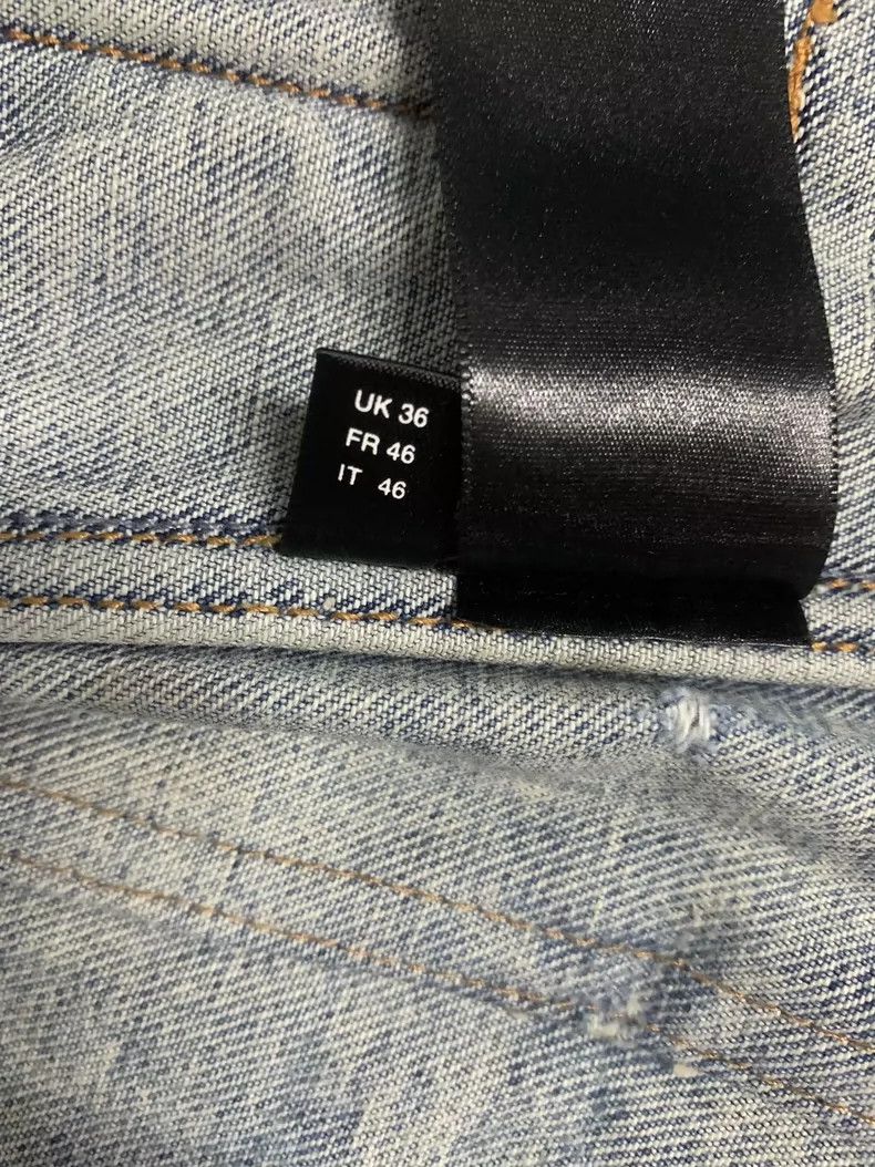 Amiri Amiri Grease stain Denim Jacket Size US S / EU 44-46 / 1 - 6 Thumbnail