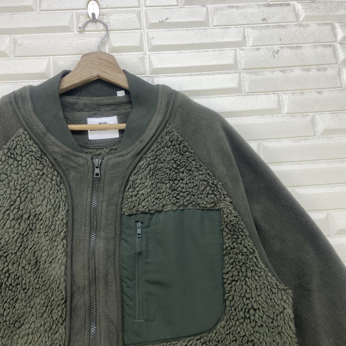 Uniqlo × White Mountaineering White Mountaineering Uniqlo Patchwork Fleece Sherpa Jacket Size US M / EU 48-50 / 2 - 5 Thumbnail