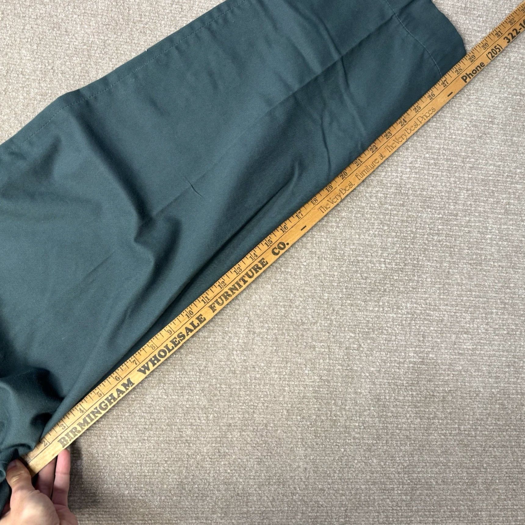 Vintage VINTAGE Chino Pants Mens 38x29 Workwear USA Made Green Talon Pants Size US 38 / EU 54 - 7 Thumbnail