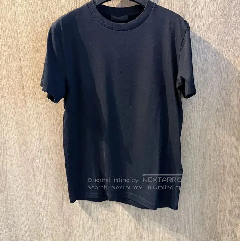 Prada Prada Men's Black Cotton Short Sleeve T-Shirt. Size US S / EU 44-46 / 1 - 1 Thumbnail