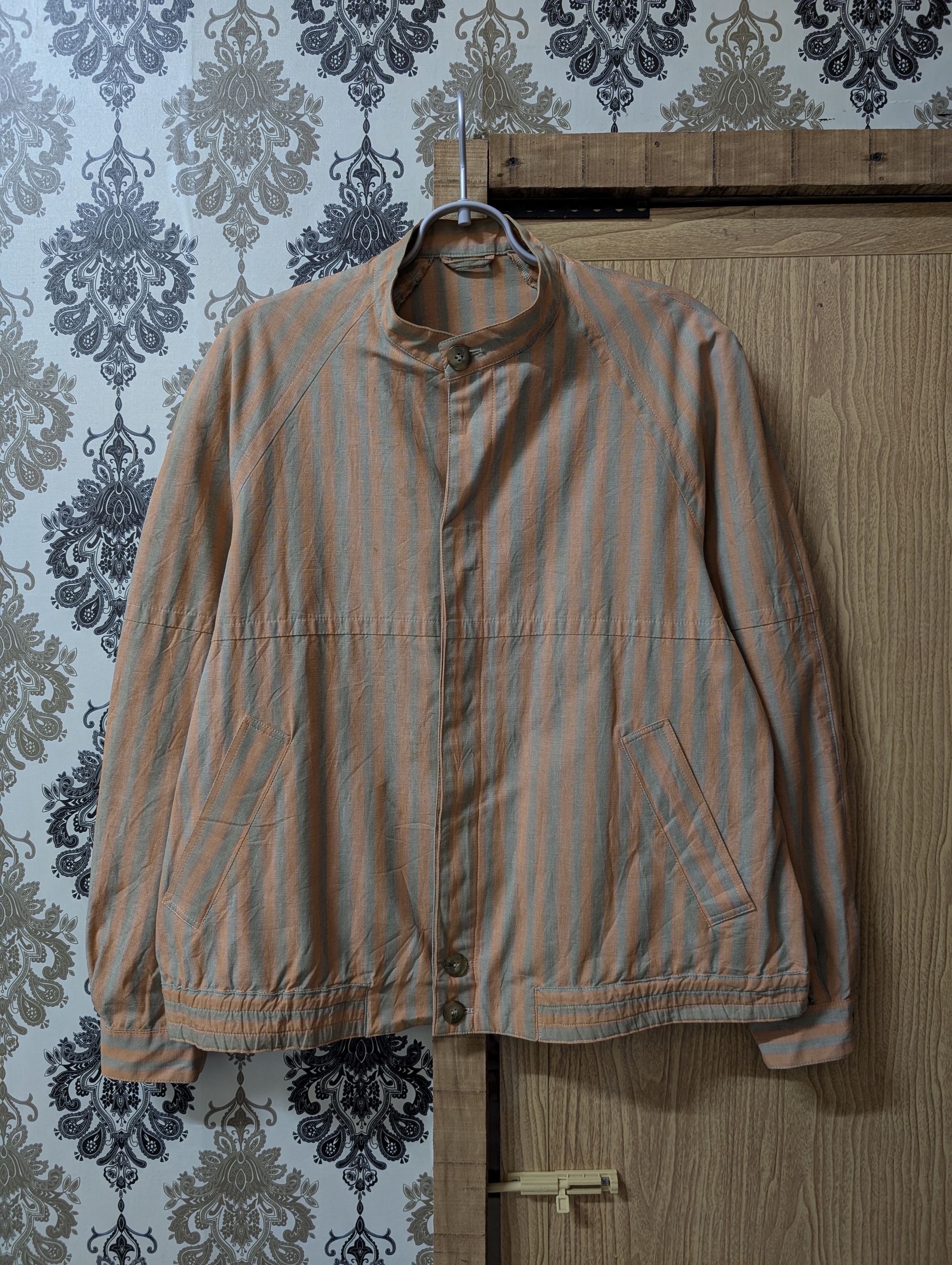 Alfred Dunhill 🔥 VINTAGE DUNHILL BLOUSON SILK LINEN JACKET