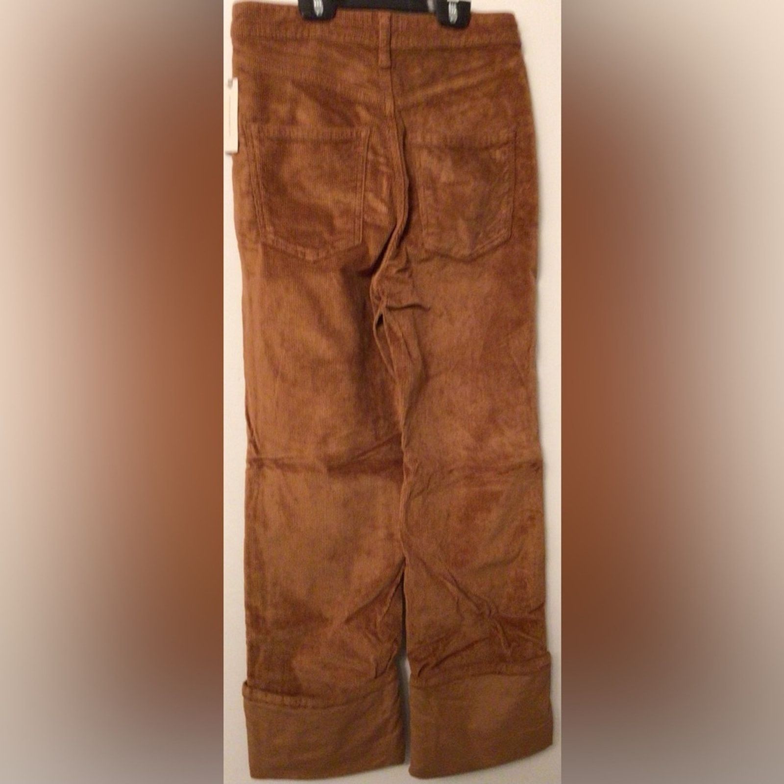 Anthropologie NWT-Anthropologie The Scotty Cuffed corduroy jeans sz 25 Size 25" / US 0 / IT 36 - 6 Thumbnail
