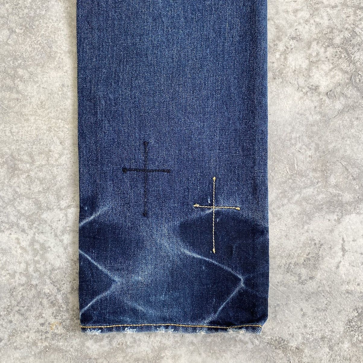 HYDROGEN Hydrogen made In Japan Skull 💀 Goth Denim Jeans Size US 32 / EU 48 - 18 Thumbnail
