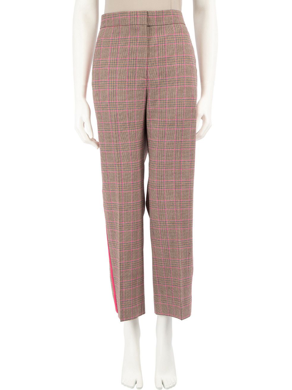 ME+EM Side Tape Tartan Pattern Trousers Size 34" / US 12 / IT 48 - 1 Thumbnail