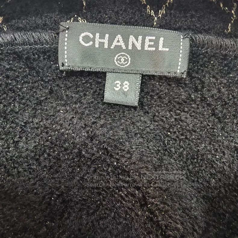 Chanel Chanel Towel fabric black and gold zipper hoodie Size XS / US 0-2 / IT 36-38 - 5 Thumbnail