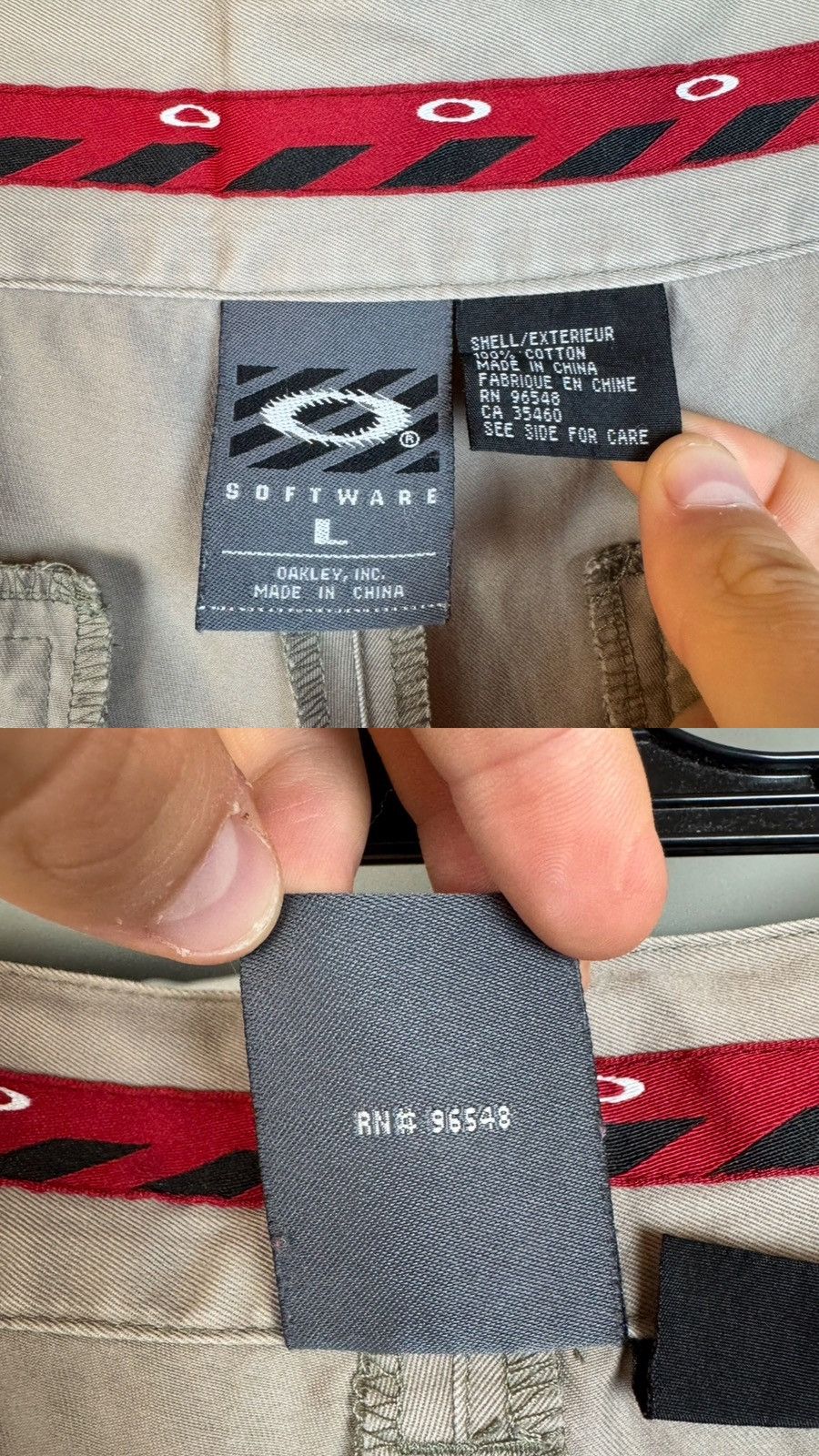 Oakley Vintage Oakley Software Shorts Size L Size US 34 / EU 50 - 8 Thumbnail