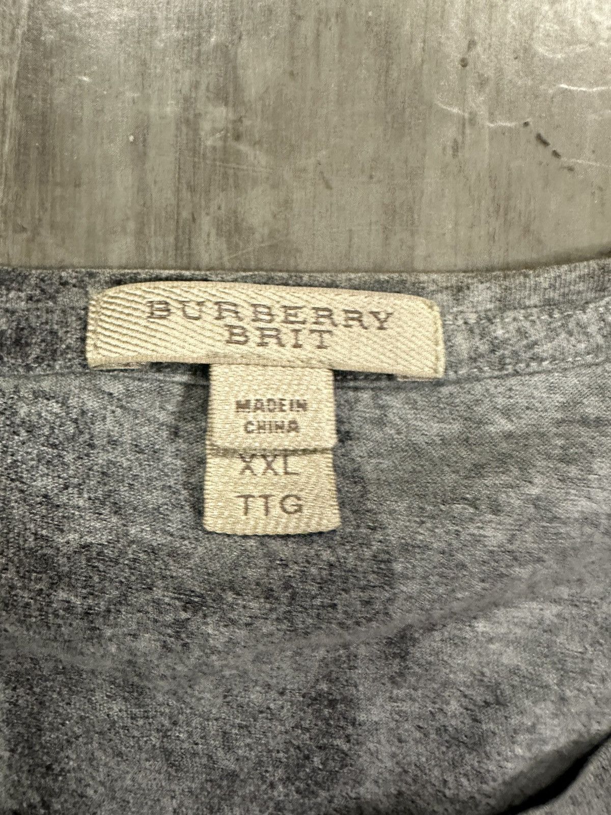 Burberry Burberry pre owned nova check t shirt xxl grey Size US XXL / EU 58 / 5 - 2 Thumbnail