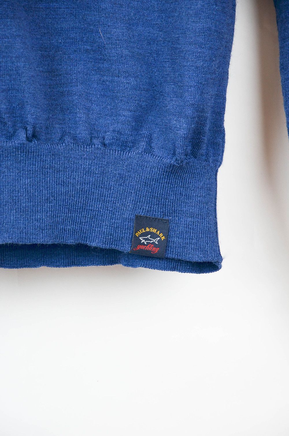 Paul & Shark PAUL & SHARK Wool Blue Quarter-Zip Sweater - M Size US M / EU 48-50 / 2 - 5 Thumbnail