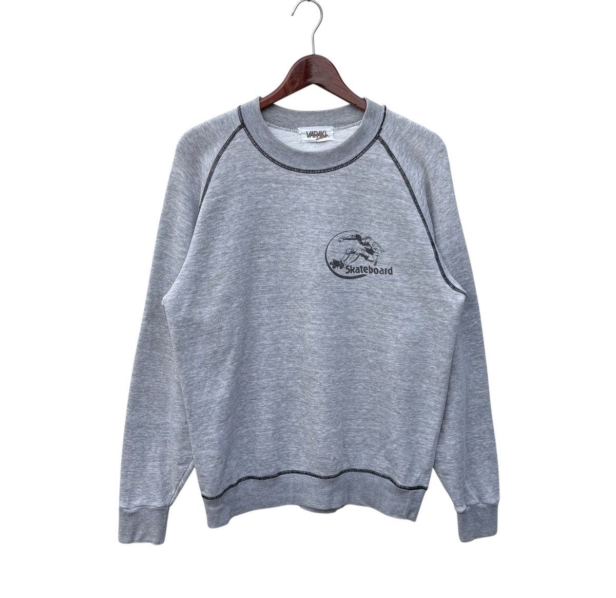 Vintage Vintage Skates Sweatshirt Skateboard Pullover Size US M / EU 48-50 / 2 - 1 Thumbnail