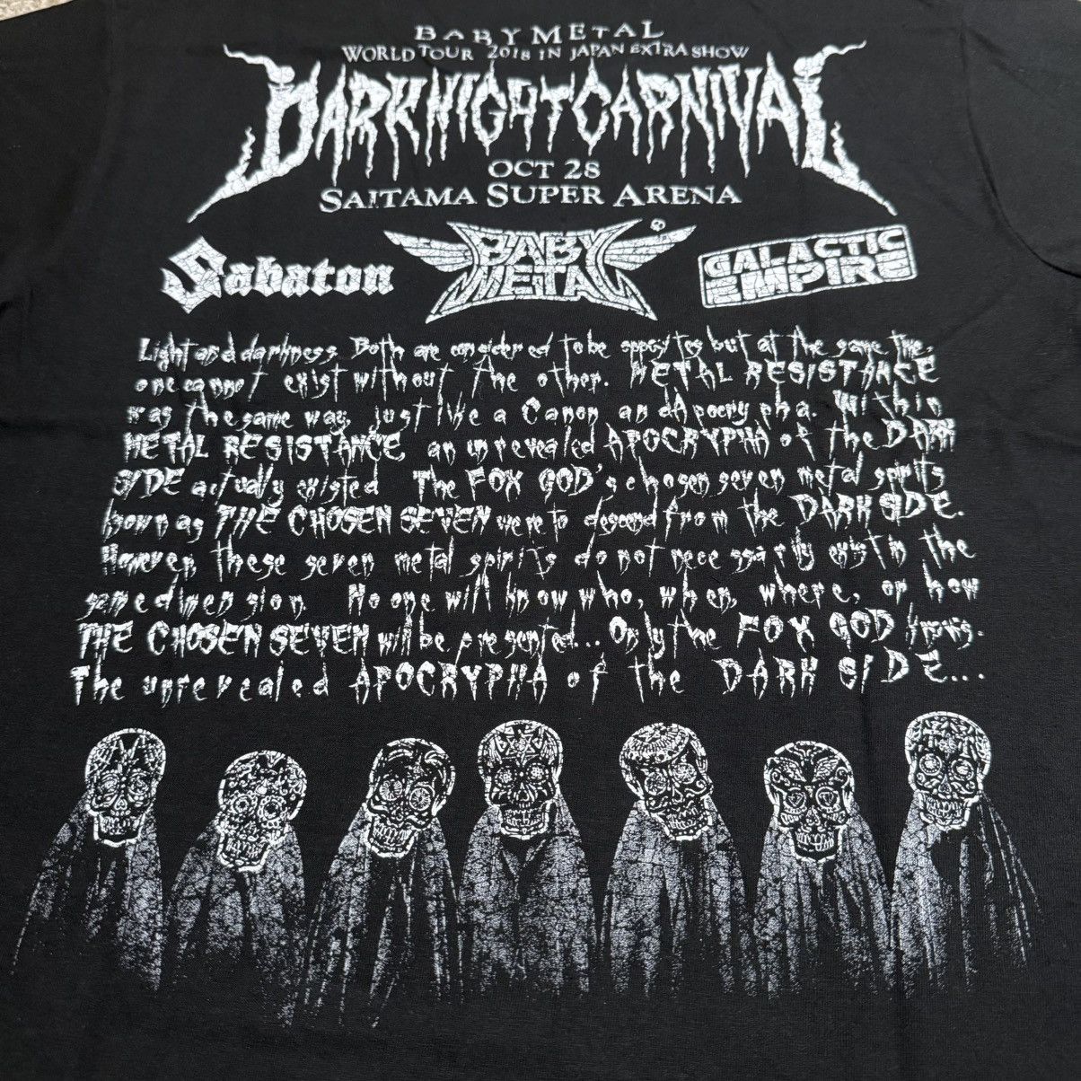 Other ( NEW ) Babymetal Official Merchandise Size US L / EU 52-54 / 3 - 5 Thumbnail